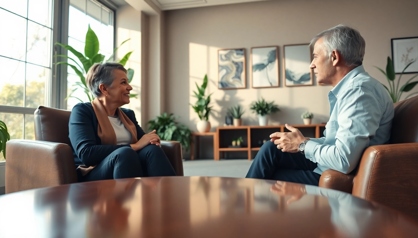 Enhancing mental wellness through professional consultation in a tranquil office setting.