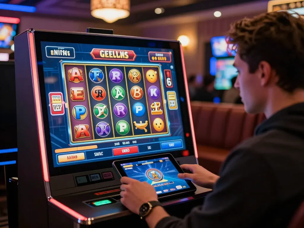 Engaging online gaming experience on https://bomwin.jp.net/ showcasing colorful slot machine gameplay with vibrant digital interface.