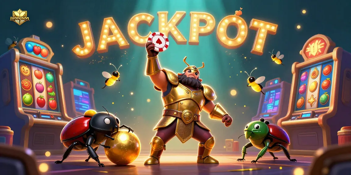 Experience the excitement of luongson gaming with vibrant characters and casino elements highlighting jackpot fun.