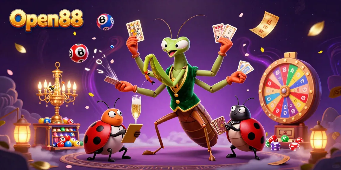 Experience thrilling gameplay at Open88 with colorful games and a vibrant casino scene.