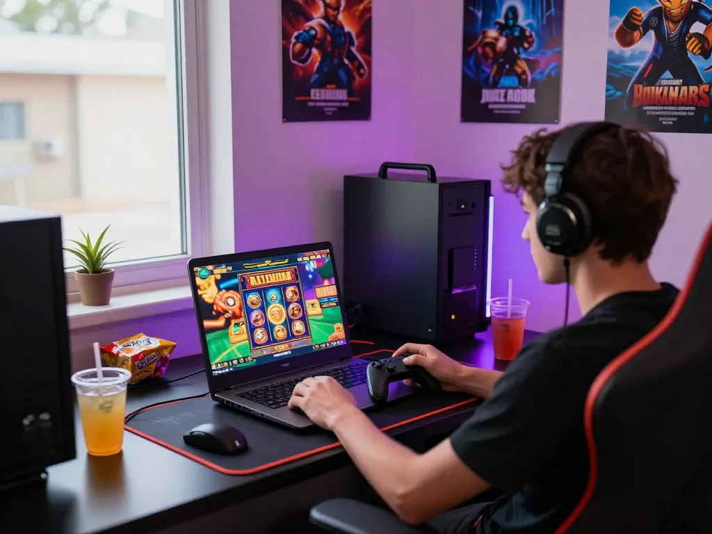Exciting online gaming moment at 789P featuring vibrant slot games and user engagement.