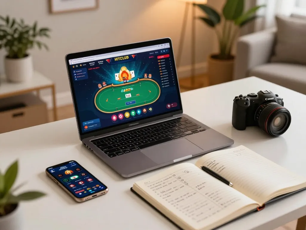 Engaging in HITCLUB poker strategy while enjoying a comfortable online gaming environment