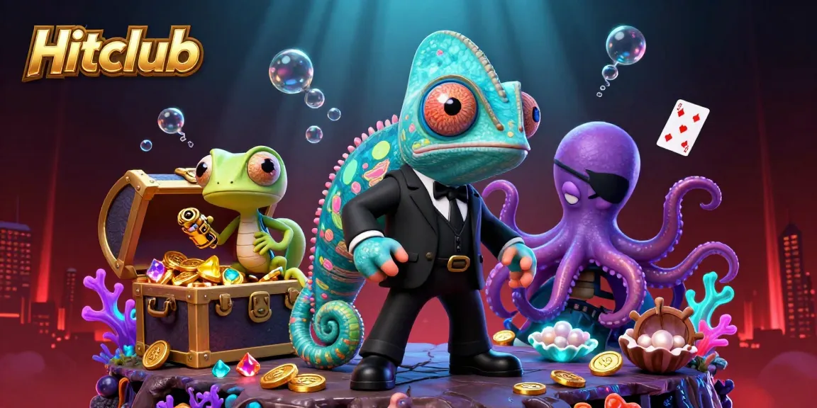 Hitclub plunges you into an underwater casino adventure with colorful treasures and dynamic games.