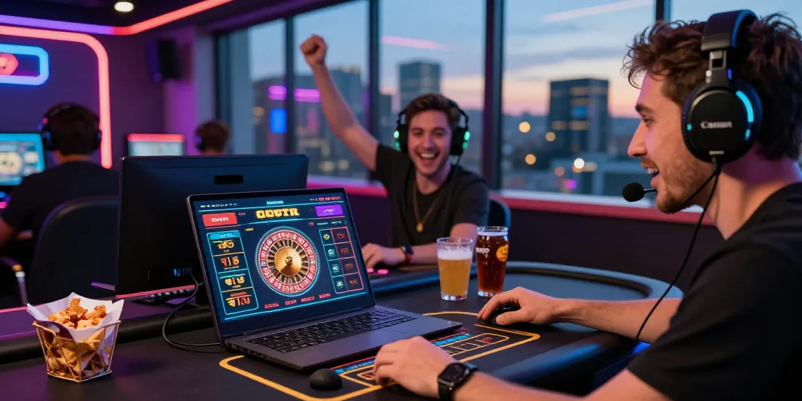 HM 88 online gambling platform featuring a player engaged in live casino gaming with modern tech and lively atmosphere.