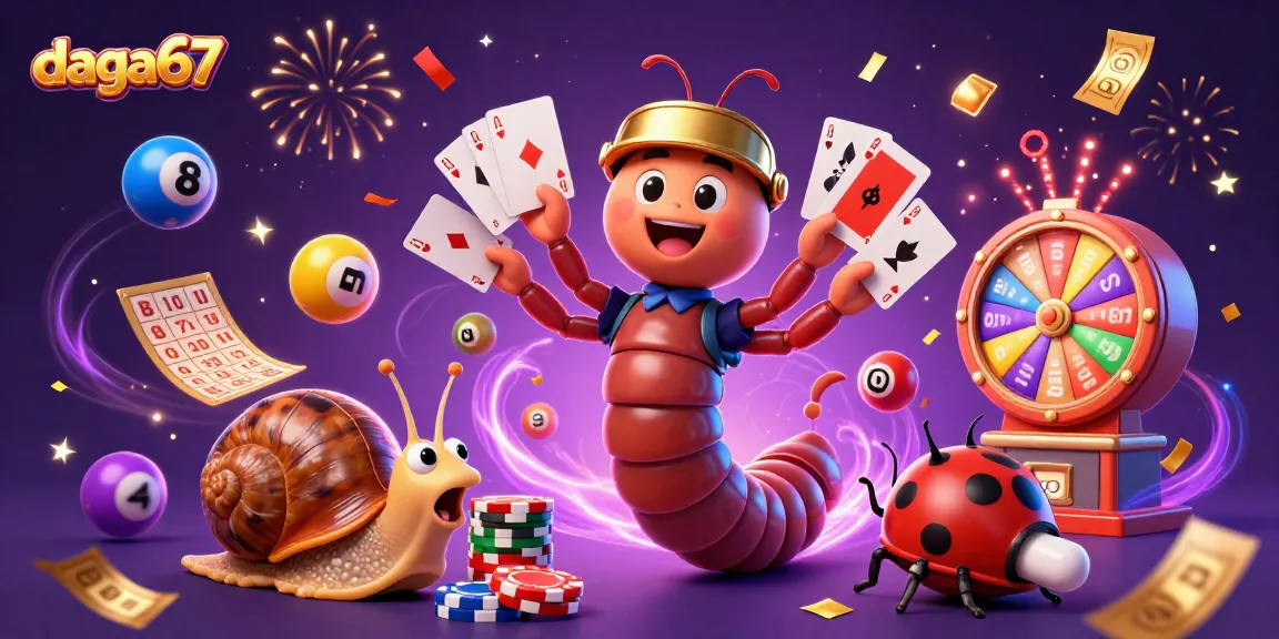 Experience thrilling action at daga67 with vibrant casino elements and characters in a rich, dynamic scene.