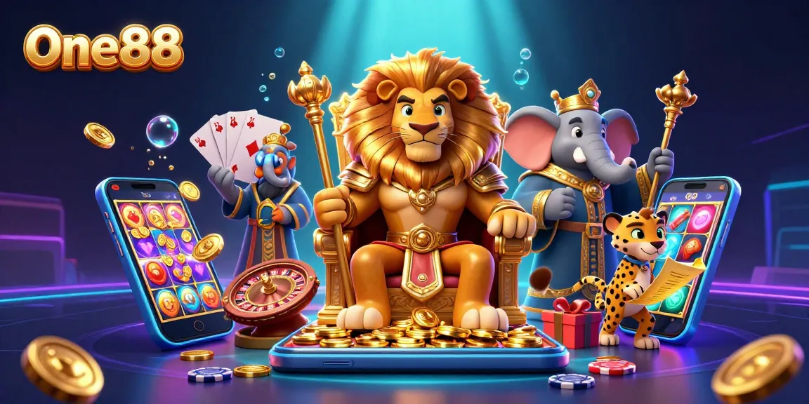 Experience thrilling wins at One88 with a king and his advisors in a vibrant casino scene.