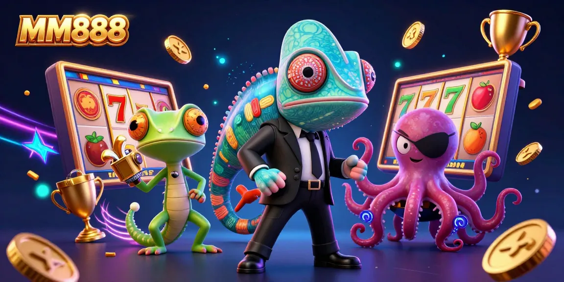 Win big with MM888's engaging casino experiences featuring vibrant characters and dynamic gaming elements.