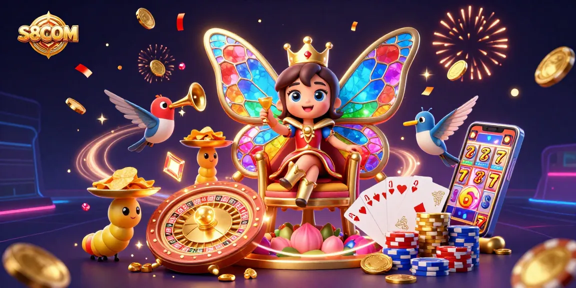 Experience exciting gameplay and vibrant fun at S8COM with dynamic casino elements.